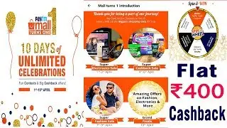 Paytm Mall First Birthday Turns 1 Exciting Cashback offers 1 April - 10 Apirl 2018 details in telugu