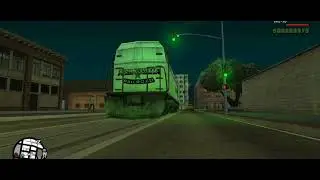 what happen when tram change to brown streak train in gta sa andreas in cinematics view
