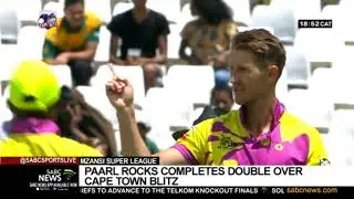 Paarl Rocks beat Cape Town Blitz by 2 runs in MSL