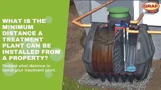What is the Minimum Distance a Treatment Plant can be installed from a property?