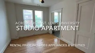 Studio Apartment Across Street From St. Louis University