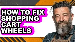 How to Fix Shopping Cart Wheels (easy Method)
