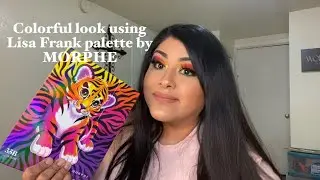 Яркий образ с палитрой Lisa Frank от MORPHE
