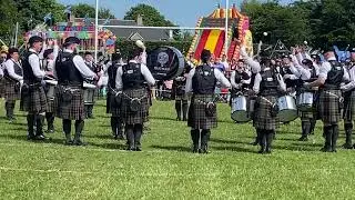 Buchan Peterson Grade 2 Inaugural  Garioch Pipe band competition.
