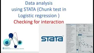 Interaction terms in logistic regression using STATA