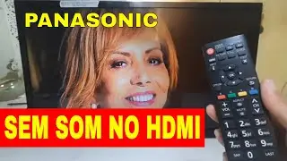 TV PANASONIC SEM SOM NO HDMI