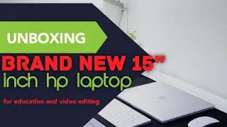 Unboxing Brand new HP 15 Inch Laptop   #technological world #hp