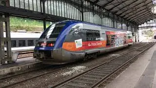 Un autorail de la s&eacute;rie X 73500 en gare de Bayonne
