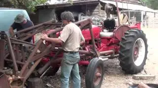 Loader installation 1956 International Utility 300 Part 1