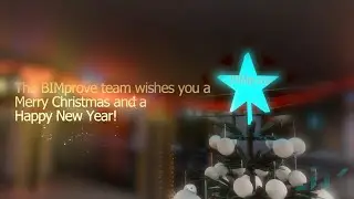Merry Christmas and Happy New Year 2024 from BIMprove
