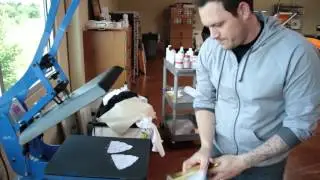 Screen printing foil heat transfer