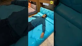 Duniya Ka Sabse Soft Bed 😱 | Chinese Jelly Bed Reality #facts #shorts #cyborg