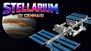 Giove vicino alla Terra e come vedere la ISS - Il cielo di gennaio