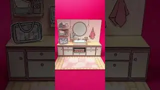 DIY Paper bathroom | Paper craft