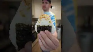 Sasuke's favorite Okaka Onigiri 🍙 from Naruto #sasuke #naruto #onigiri #anime