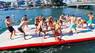 Last One Standing Wins (King of the Raft)