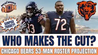 Chicago Bears Final Roster BOLD Predictions | Surprise Trades, Cuts, and Extensions