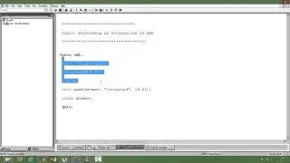 How to Integrate a function in SAS || Computing with SAS