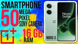 OnePlus Nord 3 5G⚡50MP Sony Camera⚡16GB RAM⚡256GB Storage⚡80W Charger⚡