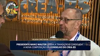 08.01 - ENTREVISTA VALMOR CHRISTMANN - PRIMEIRA SESSÃO PLENÁRIA DO CREA-RS 2026