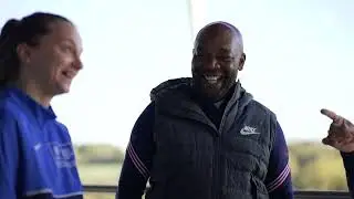 Chelsea FC Foundation Coaching and Development Students Visit the National Football Centre