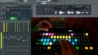 EKT - What The Hell [FL-Studio, AKAI Fire, Performance Mode]