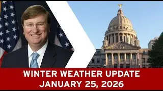 January 25, 2025 - Governor Tate Reeves Press Conference