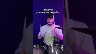 POV: you are my neighbor #drummer #batterista #drums #metalfans #metal #metalcore #italiandrummer