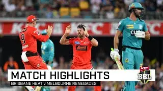 Heat's shocking collapse hands Renegades upset win | KFC BBL|09