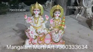 Makrana Marble Vishnu Laxmi Statue !! Laxmi Narayan Marble Statue 📲 7300333634 #vishnu #laxminarayan