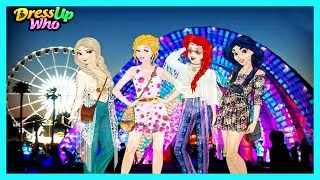 Disney Princess Coachella- Fun Online Fashion Dress Up Games for Girls Teens