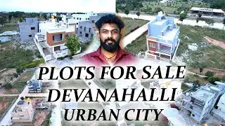Villa Plots for sale in North Bangalore | Urban City Devanahalli Town | Starting ₹81 Lakhs