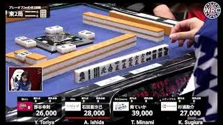 Pro Riichi Mahjong! Saikyosen Team Battle Playoffs Round 2- English Commentary