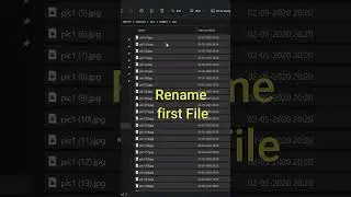 ⚡ How to Rename Multiple Files FAST | Easy Trick You Must Know 🖥️📂 #microsoft