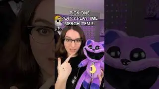 Pick ONE Poppy Playtime Merch Item!!! #poppyplaytime #smilingcritters #affiliate #catnap #huggywuggy