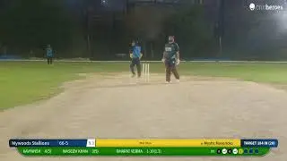 Mystic Mavericks vs Mywoods Stallions Live Cricket Match | PlayZone UnderLights Tournament Weekdays