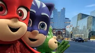 Gekko Steals The Toy Show and Magics The PJ Masks Toys