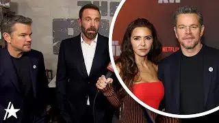 Ben Affleck & Matt Damon REACT To Matt’s Wife Thinking Ben Was 'The Cute One'