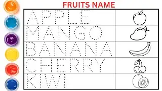 Names of fruits | Fruits Name | Fruits with pictures | Shobi study class