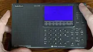 Radio Shack DX-398 Daytime band scan