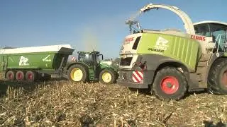 Claas Jaguar 980 -Dominoni 10 file-John Deere R6155 R6215-Ravizza Team Agliardi