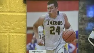 Cameron Krutwig, Jacobs High School alum, now Loyola Ramblers basketball star