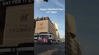 Happy Valentine's Day Las Vegas Strip #walkingtour #casino #vegasnight #lasvegas