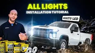 Установка всех внешних фонарей для Chevrolet Silverado 1500 (2019&ndash;2023)