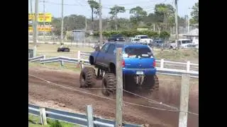 Trucks Gone Wild Blue Durango Hill N Hole Bithlo Mud Racing 2-28-10