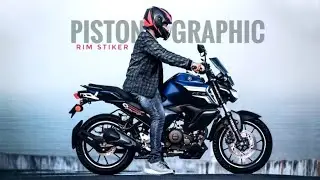Piston Graphics Rim Stiker FZS V3 Bike - RIL∆N STUDIO
