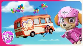 Fly Away Tour Bus | Skye PAW Patrol | Cartoons for Kids