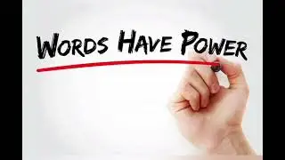 Power of words..USE  POSITIVE WORDS TO GET SUCCESS 