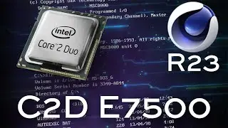 Cinebench R23 Core 2 Duo E7500 2.93 GHz