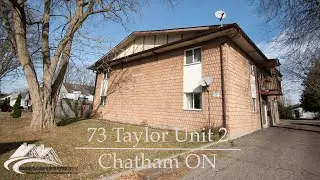 73 Taylor Ave Unit 2 apartment Chatham Ontario | Paragon Property Management
